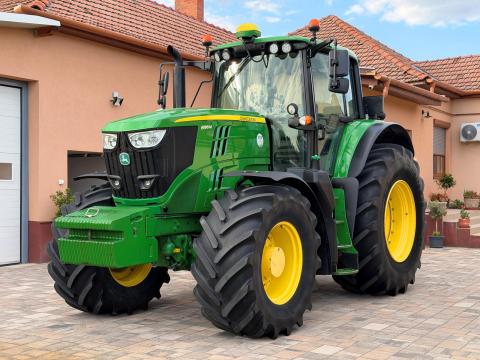 Újszerű John Deere 6195M traktor RTK automata kormányzás Újszerű John Deere 6195M traktor RTK automata kormányzás