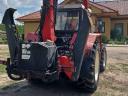 ZETOR 12245-ös traktor Epsilon-Palfinger erdészeti daruval
