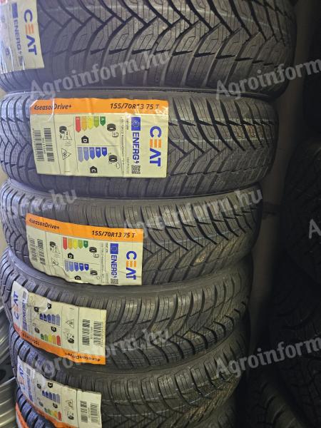 155/70R13 Ceat (Pirelli termék) új 4 évszakos gumi akció