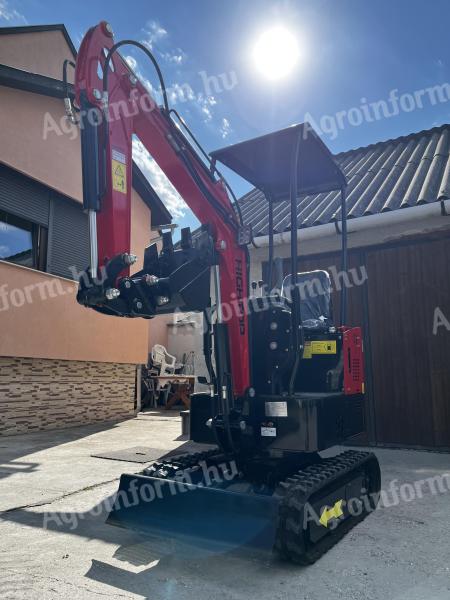 Eladó Hightop HY10 típusú 1 tonnás minikotró