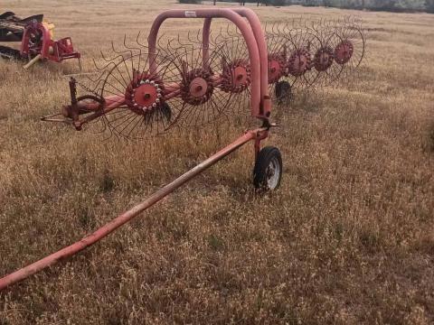 PZK 7 csillagkerekes lengyel vontatott rendsodró
