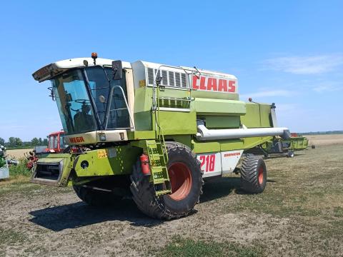 Claas Mega 218 + NAS 676 + OROS 6211 HSA