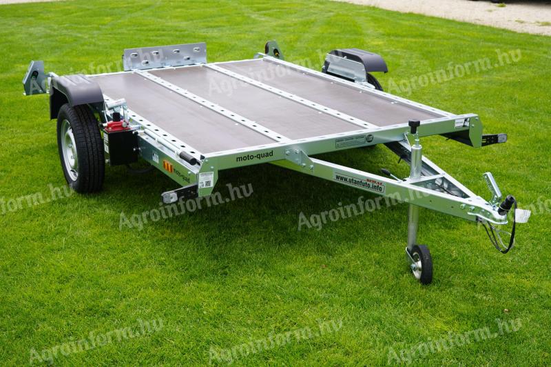 Új süllyeszthető SEBAL-GP quad- és motorszállító utánfutó
