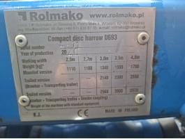 Rolmako rövidtárcsa eladó