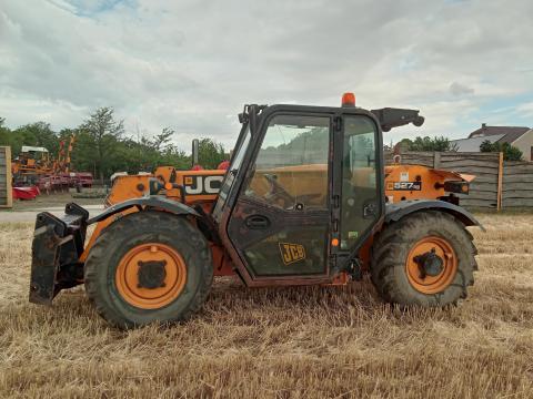 JCB 527-58 kitológémes rakodó raklapvillával, 2014-es évjáratú JCB 527-58 kitológémes rakodó raklapvillával, 2014-es évjáratú