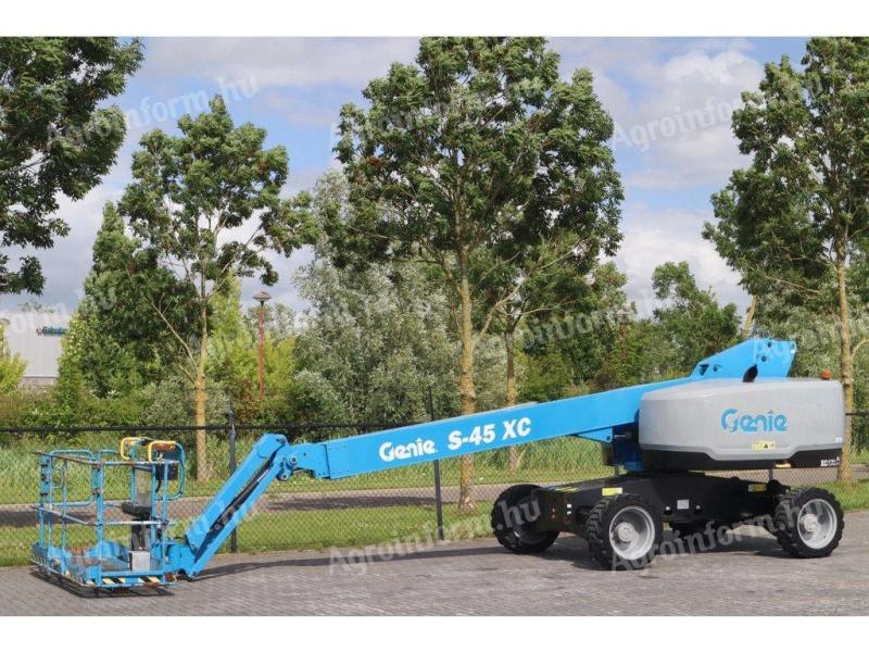 Genie S-45 XC | 15,5 méter | 454 kg / 2019 / 1 812 üzemóra / Lízing 20%-tól