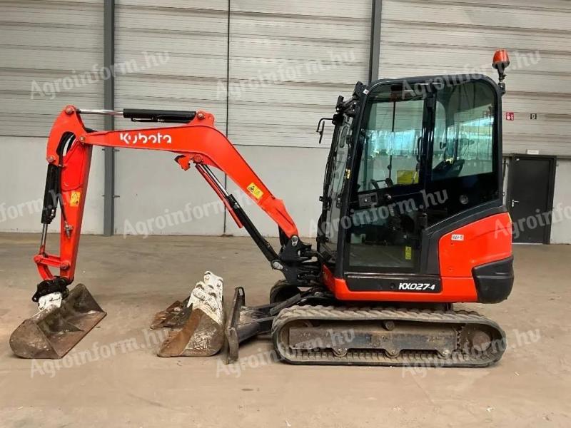 Kubota KX 027-4 / 2021 / 944 üzemóra / Lízing 20%-tól