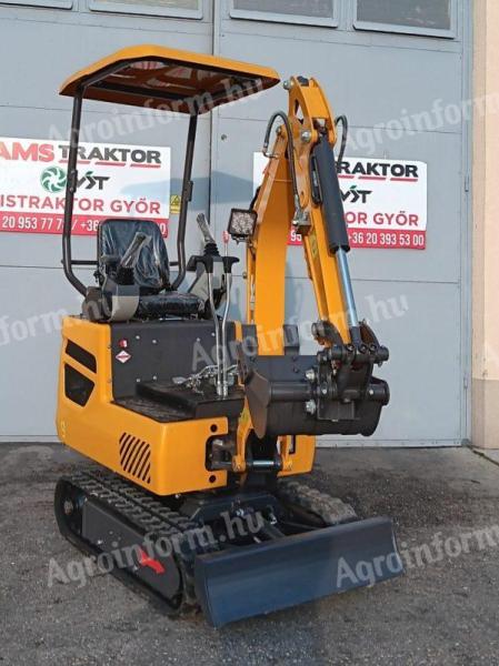 SDJK JKW10 minikotró, árokásó (Koop motor)