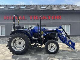 FARMTRAC 6050E ROPS traktor és INTERTECH IT800 rakodó - Royal Traktor