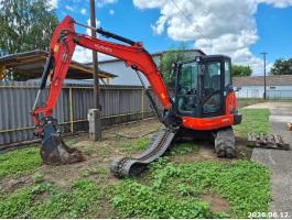 KUBOTA KX 057-4 minikotró