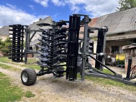 Új Helagro BTH félig-függesztett / vontatott tárcsa 4-6 méteres kivitelben – aprítóhengerrel