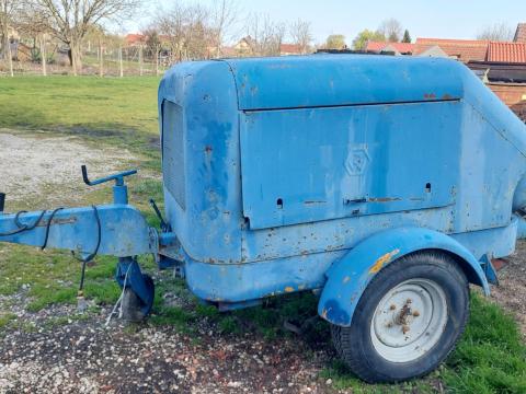 Eladó dízel légkompresszor JW 440 R mobil kompresszor Eladó dízel légkompresszor JW 440 R mobil kompresszor