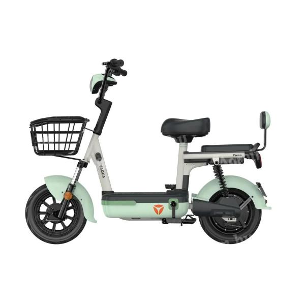 Yadea Teena elektromos robogó, 48V/13Ah, zöld, jogosítvány nélkül vezethető