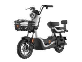 Yadea Cooljoy elektromos robogó, fehér, 25 km/h, 48V 23Ah, jogosítvány nélkül vezethető