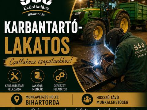Karbantartó - lakatos