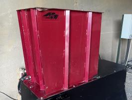 Faaprító darálógép shredder hidraulikus rátolással
