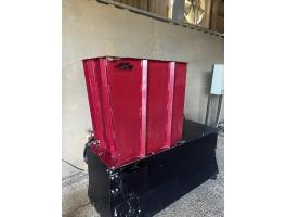 Faaprító darálógép shredder hidraulikus rátolással
