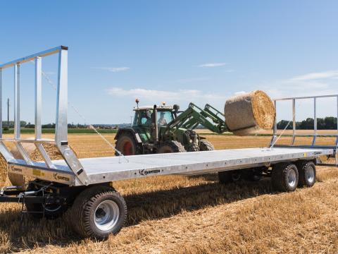 Farmtech DPW 1800 bálaszállító pótkocsi Farmtech DPW 1800 bálaszállító pótkocsi
