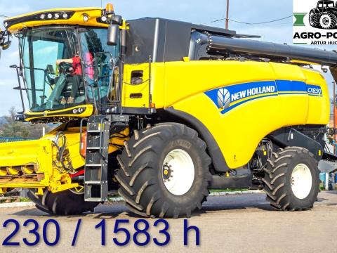 New Holland CX 8.90 - 1230/1583 motogodzin + GPS-autopilot + Vario 7,62 m - 2018