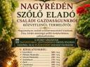 Mátrai borvidéken Pölöskei muskotály szőlő eladó