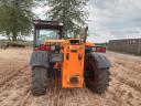 JCB 527-58 kitológémes rakodó raklapvillával,  2014-es évjáratú