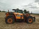 JCB 527-58 kitológémes rakodó raklapvillával,  2014-es évjáratú