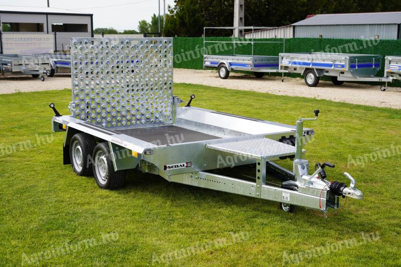 Új SEBAL - Bau 260 - (2700 kg) gépszállító utánfutó