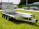 Új SEBAL - Bau 400 - 3 tengelyes (3500kg) gépszállító utánfutó