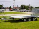Új SEBAL - Bau 400 - 3 tengelyes (3500kg) gépszállító utánfutó