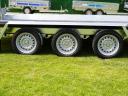 Új SEBAL - Bau 400 - 3 tengelyes (3500kg) gépszállító utánfutó