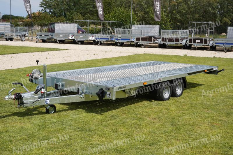 Új SEBAL - GT Kippbar 450 ALU (2700 kg) billenős autószállító utánfutó most bruttó 2 399 000 Ft