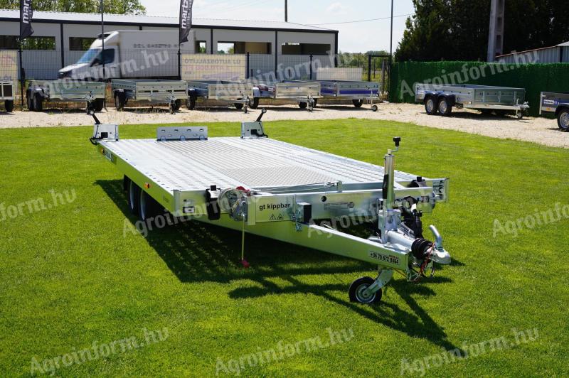 Új Prémium SEBAL - GT Kippbar 480 (3000 kg) autószállító utánfutó 3.090.000 Ft helyett bruttó 2.790.000 Ft