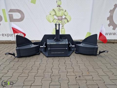 SID Agribumper orrsúly 411–1510 kg | Első függesztésű SID Agribumper orrsúly 411–1510 kg | Első függesztésű