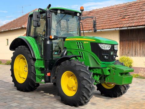 John Deere 6120M traktor Rugózott elsőhíd,  Rugózott fülke Megkímélt