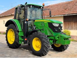 John Deere 6120M traktor Rugózott elsőhíd,  Rugózott fülke Megkímélt