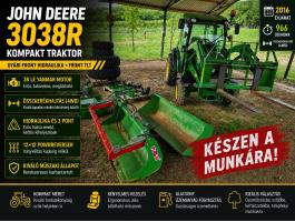 John Deere 3038R prémium kompakt traktor