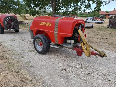 Lochmann 1000L ventilátoros permetező eladó Lochmann 1000L ventilátoros permetező eladó