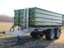 Fliegl TDK 160 FOX Tandem három oldalra billentő pótkocsi