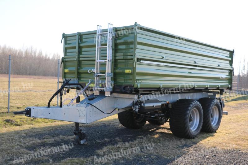Fliegl TDK 160 FOX Tandem három oldalra billentő pótkocsi