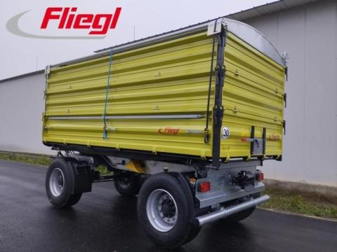 Fliegl DK 140/4 500 mm kéttengelyes, három oldalra billenthető pótkocsi Fliegl DK 140/4 500 mm kéttengelyes, három oldalra billenthető pótkocsi