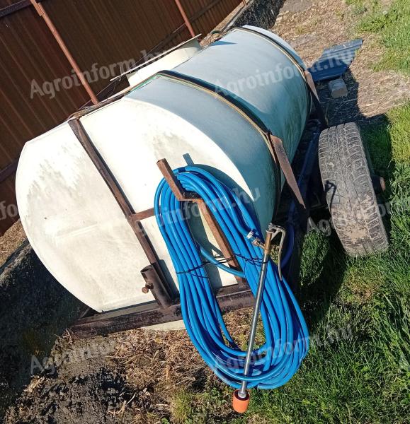 Mezőgazdasági tartálykocsi, vizes lajt, permetező kocsi