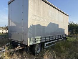 Kögel pótkocsi 7.3m hosszú 12tonnás eladó!Friss mezőgazdasági műszakival