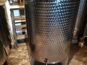 2 db 500 l Zottel inox úszófedeles bortartály eladó