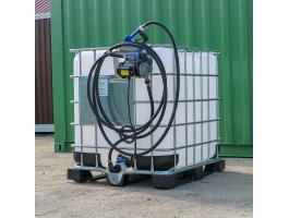 AdBlue IBC tartály 12V kimérő szettel AdamPumps X-Blue - NYÁRI FELTANKOLÁS AJÁNLAT
