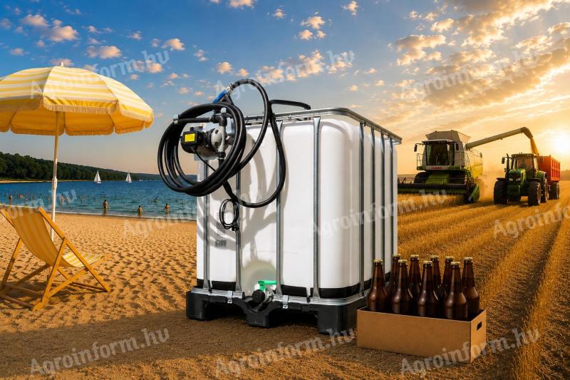 AdBlue kimérő szett IBC tartállyal AdamPumps X-Blue 230V - NYÁRI FELTANKOLÁS AJÁNLAT