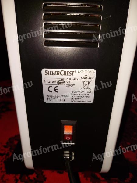 SilverCrest elektromos konvektor eladó