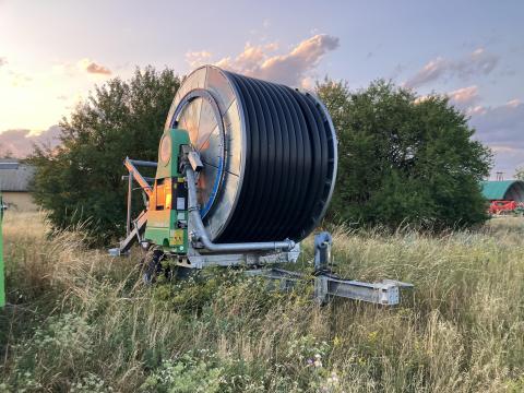 2 db újszerű Bauer Rainstar E41 125-400 öntöződob eladó