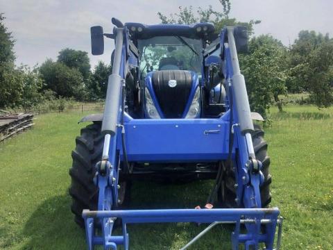 New Holland T7.165S - 900 órás- 0%Áfa-Leszállítva-Homlokrakodóval