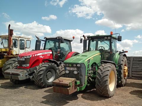 John Deere 8530-as,  2009-es évjáratú,  360 LE