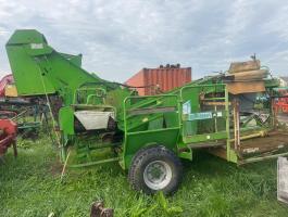 WÜHLMAUS 1033 BURGONYAKOMBÁJN,  BURGONYAFELSZEDŐ KONTÉNERBESZEDŐSRE ÁTALAKÍTVA